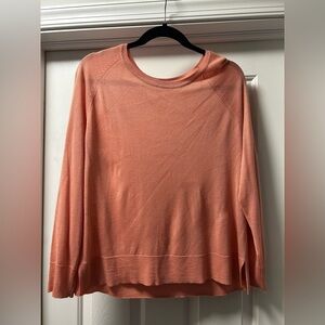 Zara Coral Knit Top